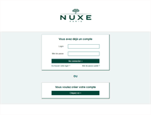 Tablet Screenshot of nuxepro.com